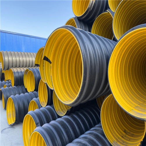 PE Steel-Belt Reinforced HDPE Corrugated Pipe factory